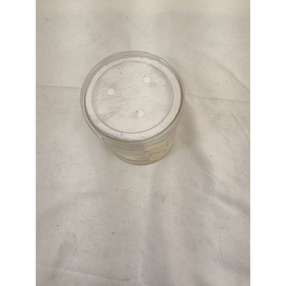 Wedding Doves Gel Candle with Gold Rings and Tea Light Centerpiece Clear Glitter